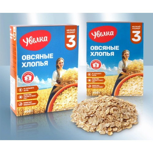 Хлопья овсяные, 400г